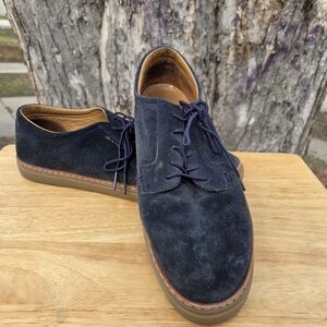 Gant Navy Suede Chukka Lace-Up Boots